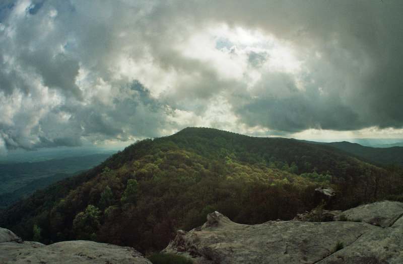 Cumberland Mountain in Sunset